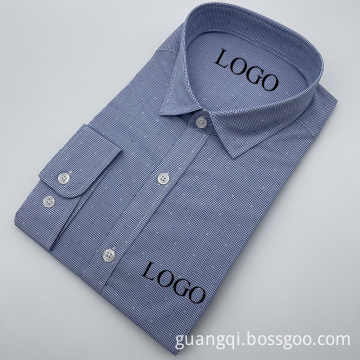 CVC hot selling high quality men shirt